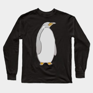 Penguin Vintage Lapel Pin Long Sleeve T-Shirt